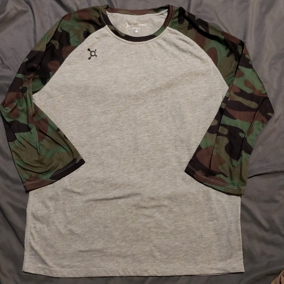 camo baseball shirt